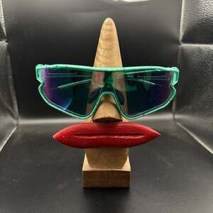 Duco Kids Polarized Sports Sunglasses Teal Speckled UV400 Cycling Youth Eyewear